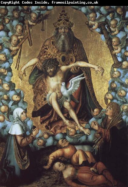 Lucas  Cranach The Trinity